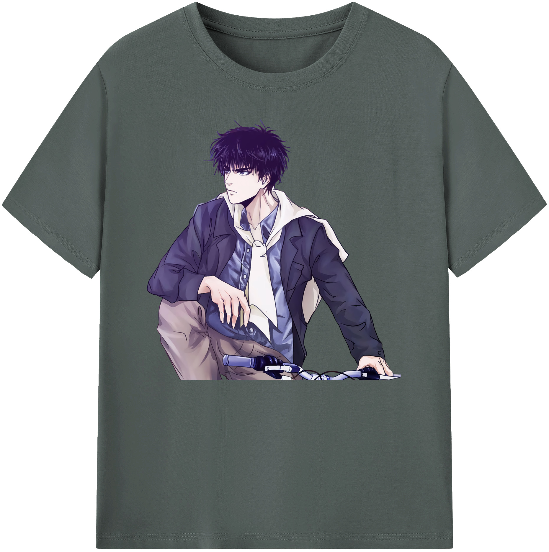 （画像用） SLAM DUNK／スラムダンク 綿100％ メンズ半袖Tシャツ｜肌触りやわらか＆通気性